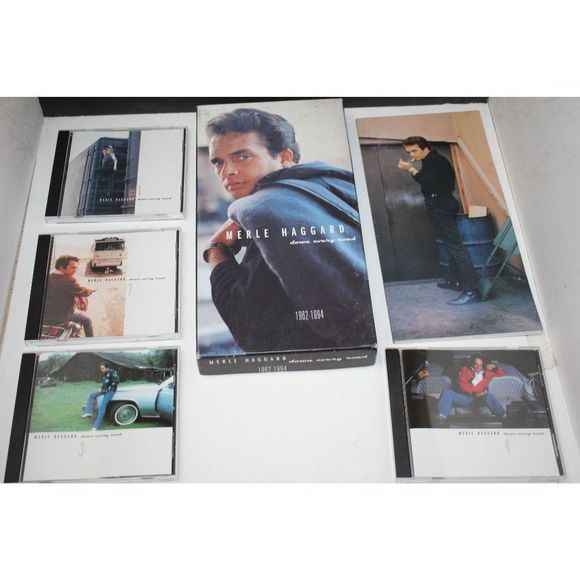 Merle Haggard Down Every Road 1962-1994 CD‎ Box Collection - Picture 3 of 10